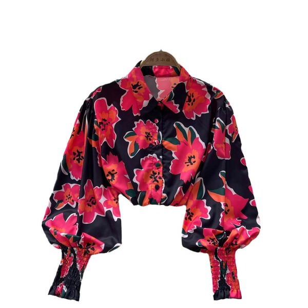 Autumn fashionable design shiffon elegant long-sleeve