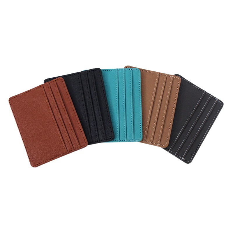 Трансграничная сумка для карт U тонкий и легкий женский продвинутый сенсорный бит для карт маленький чехол для карт мульти маленький кожаный чехол для карт pu на заказ