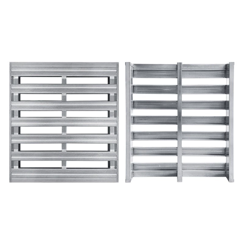 Хранение Промышленный железный лоток сверхмощная полка стальной лоток для вилочного погрузчика Напольная доска металлический поддон логистическая полка карточная доска