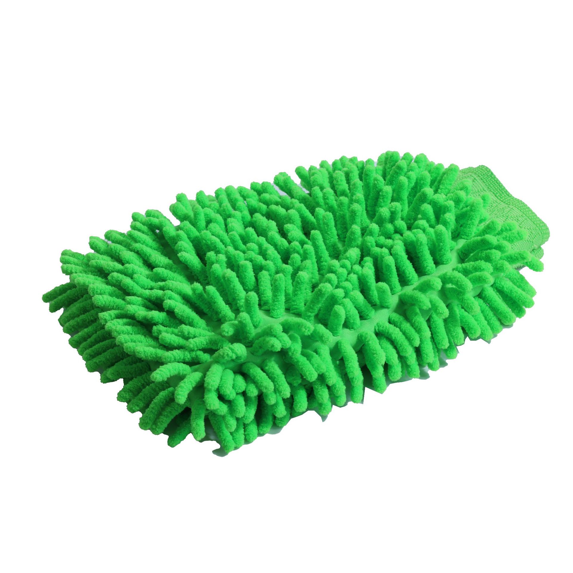 Xinxiili engrosada chenille guantes de lavado de coches guantes de espuma de terciopelo de coral terciopelo largo de una cara guantes de limpieza de coches de doble cara de terciopelo largo