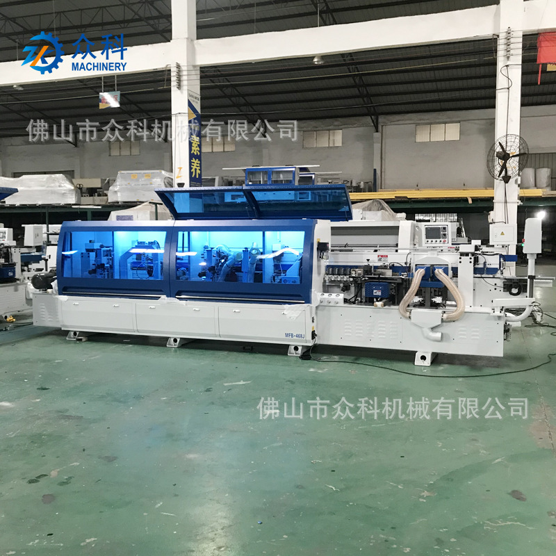 Guangdong maquinaria de carpintería máquina automática de bandas de borde función de seguimiento de perfil máquina de bandas de borde