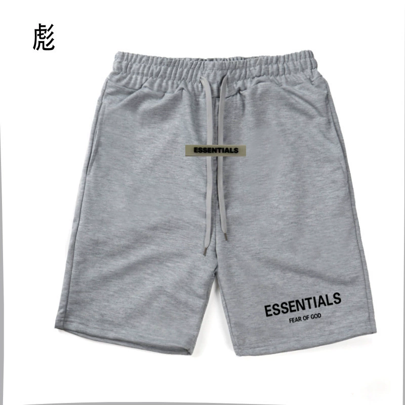 Мужские шорты (FEAR OF GOD) с принтом ESSENTIALS, летние, на шнурке, S–XXXL