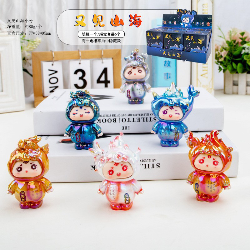 12 星座 PAI クリスタルブラインドボックス樹脂フィギュアサプライズブラインドボックスかわいい装飾品オフィス装飾誕生日ギフト|undefined