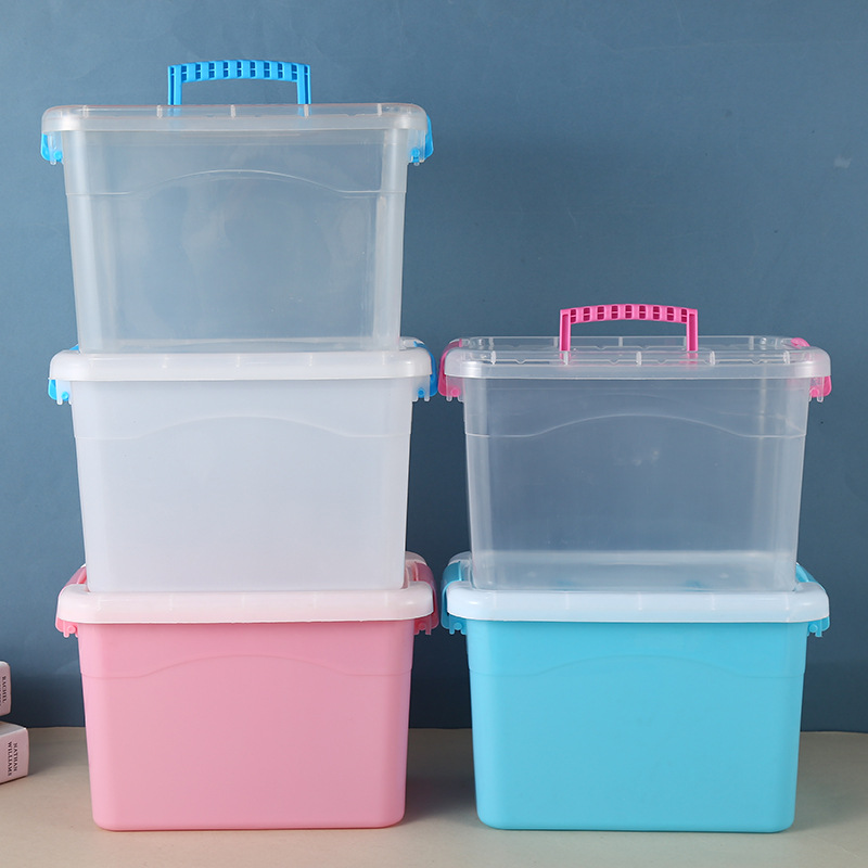 4kg suitcase plastic storage box plastic laundry gel bead storage box environmental protection box food storage sundries box