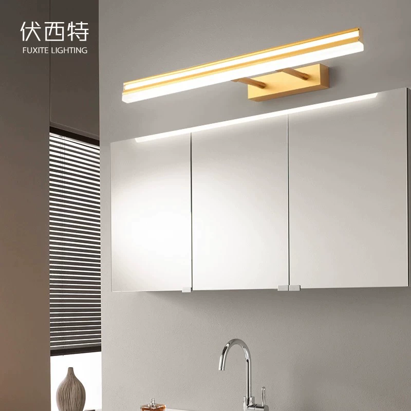 LED передние фары для зеркала для ванной, современный минимализм светильник-бра