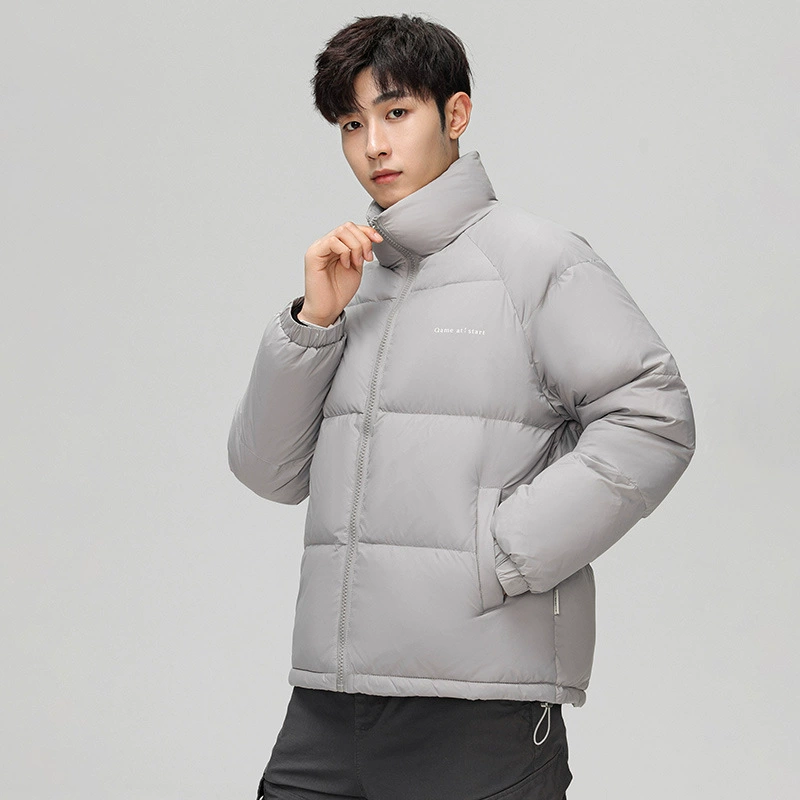 Зимний воротник-стойка теплая и утолщая, можно открыть пуховик