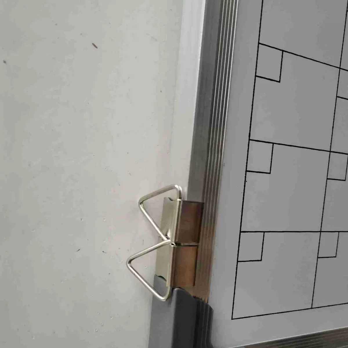 亚马逊挂式双面小白板周日历家用办公记事板留言板月日历白板413