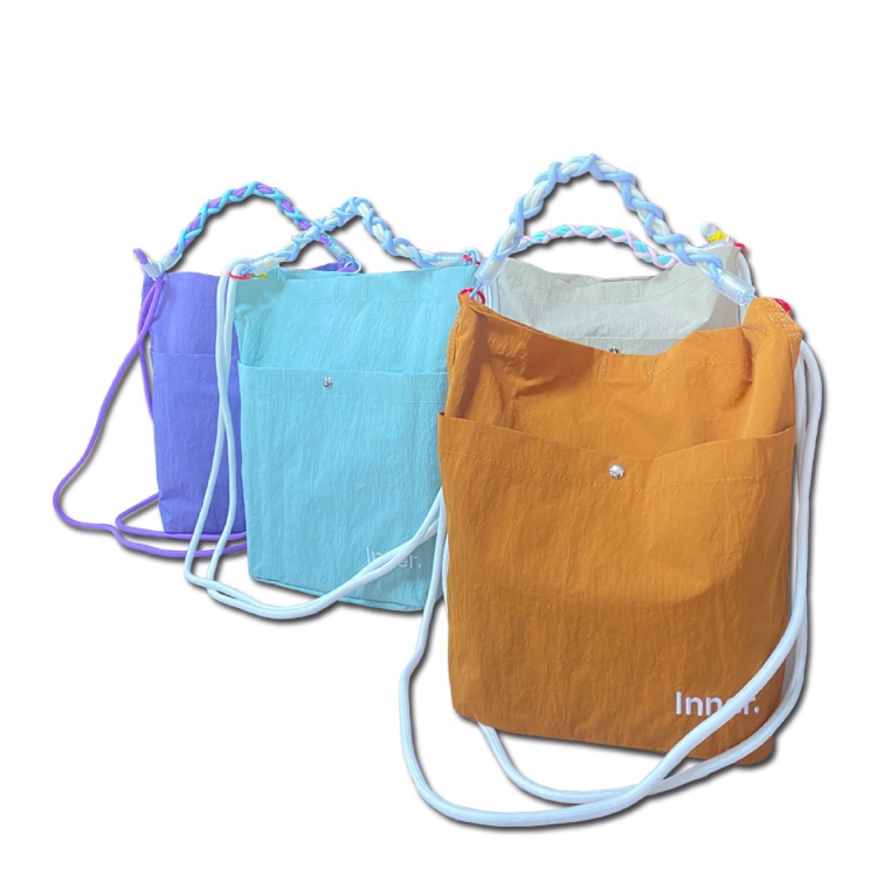 朴素然风尖新款男女轻便运动斜跨包袋子 休闲百搭防泼水单肩斜挎