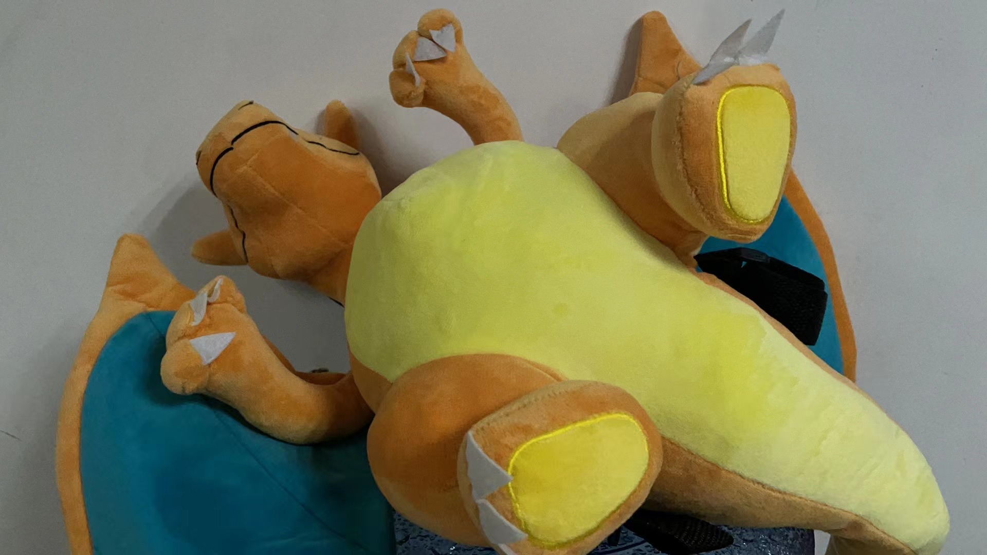 Anime Fire Dragon Plush Backpack - Image 9