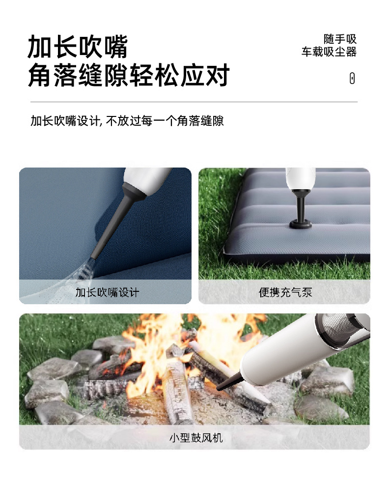 New portable small brushless wireless car vacuum cleaner for cross-border trade, super powerful and multifunctional for both car and home use