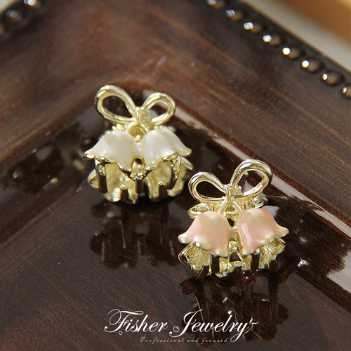 Forest-style tulip hair clip for women, summer side-side elegant small claw hair clip, sweet bangs clip, hair accessory with temperament