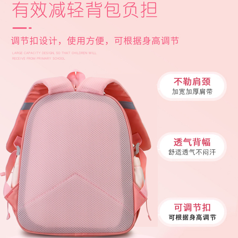 Bolsos lindos para niñas preescolares respirables de dibujos animados para niños mochilas de jardín de infantes para niños y niñas