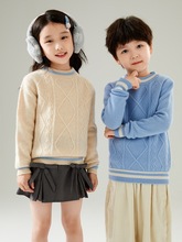 ��ͯ100%����ë���ﶬ�A�I��Ůͯ�������eƴɫë��ᘿ����^�����