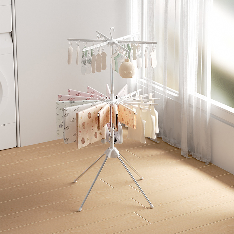 Foldable Clothes Drying Rack for Bedroom, Home Balcony, Clothes Rod, Clothes Hanger, Clothes Rack, Clothes Drying Tool