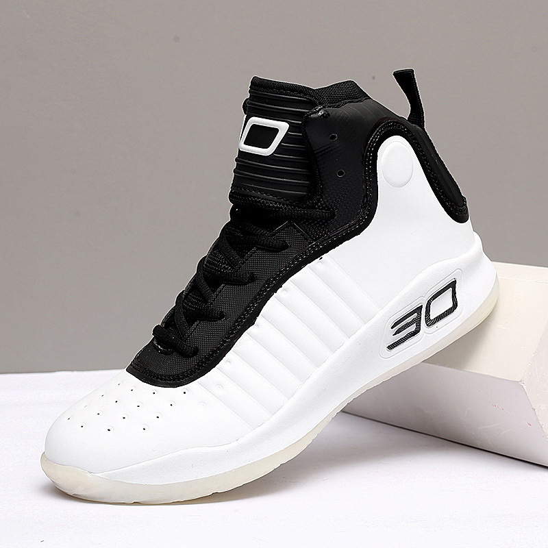 Curry's Same Basketball Shoes for Men, High-Top Practical Boots, Tendon-Soled Student Sports Shoes, Big Children's Parent-Child Sneakers, Trendy Shoes