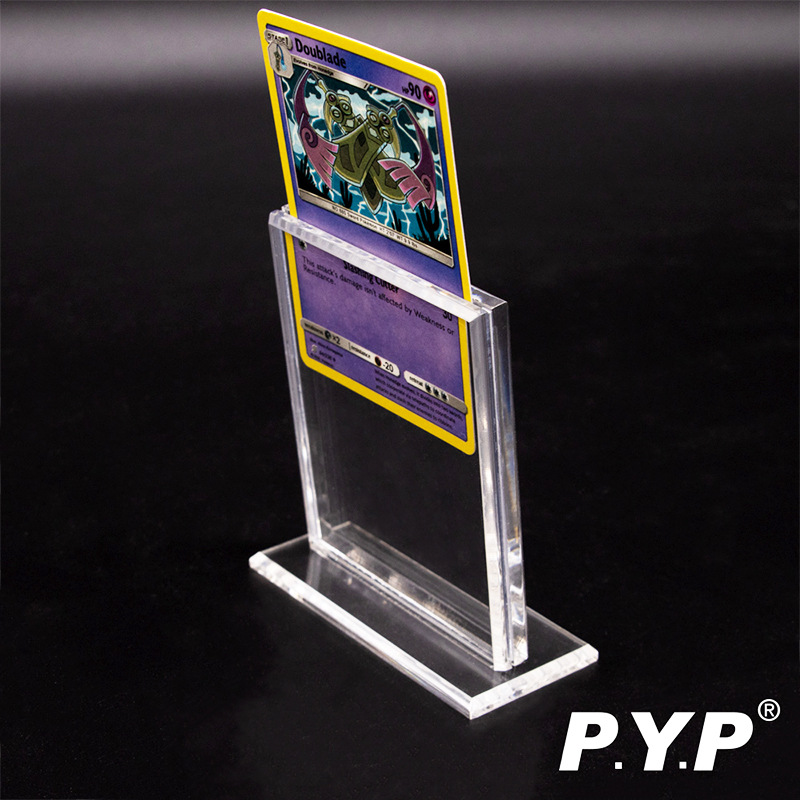 35PT Tarjeta de acrílico titular de la tarjeta estrella Bao Ke Meng MTG juego rey estrella tarjeta acrílico soporte de exhibición al por mayor