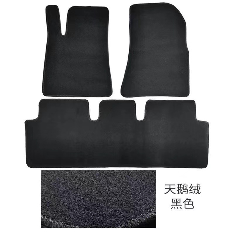 Universal Car Floor Mats PVC Eco-Friendly Linen Anti-Slip