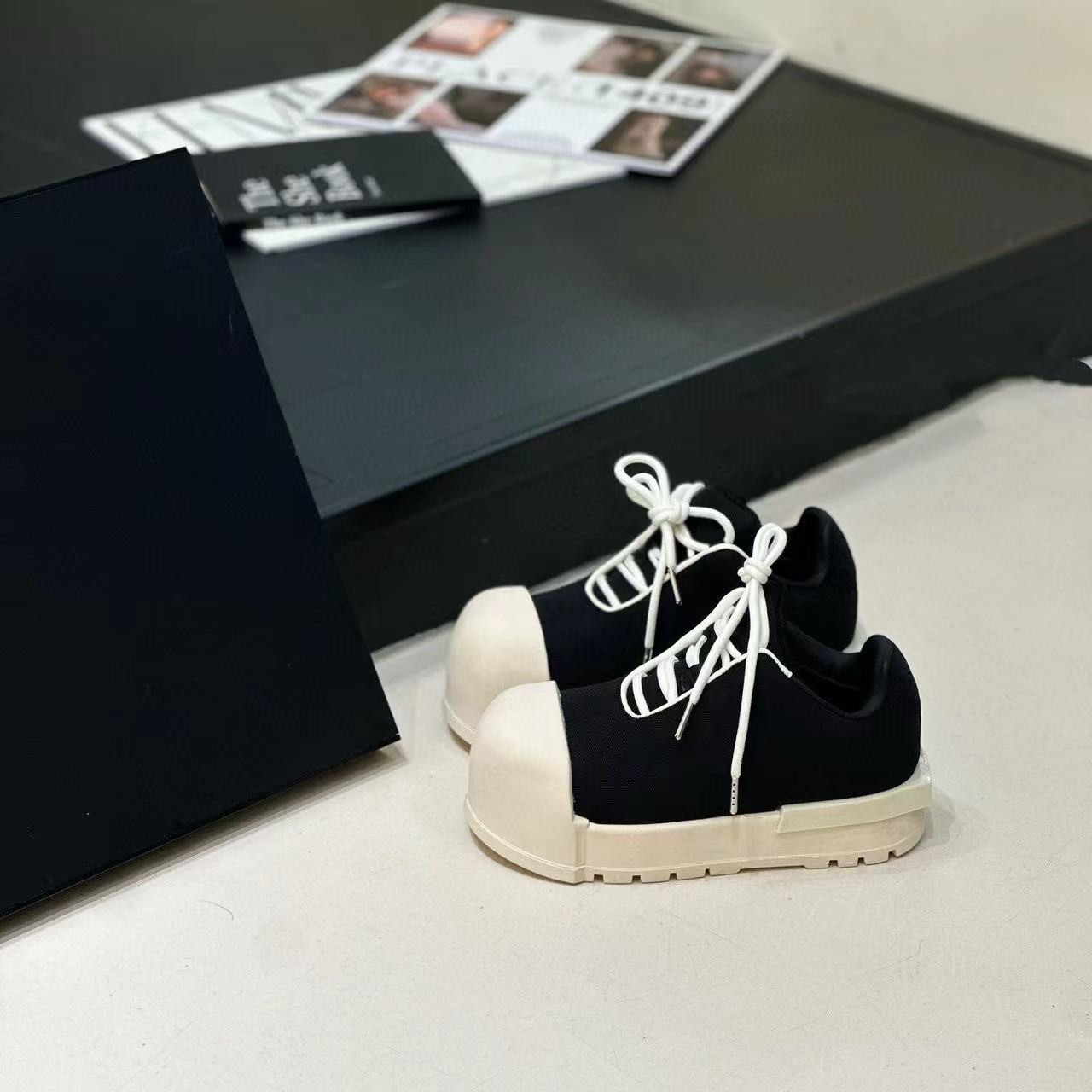 Sneakers comode con suola platform per uomo e donna high top_voghion.com