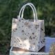 Canvas Bag Gift Tote Bag Fashion Outgoing Accompanying Ritual Linen Linen Environmentally Friendly Shopping Bag College Student Lunch Box Bag