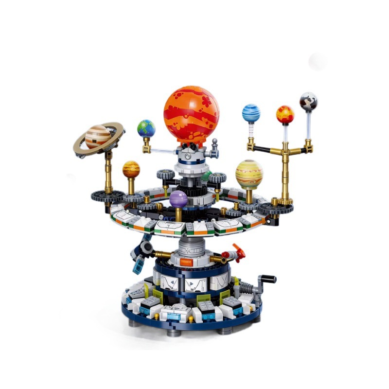 Zhegao915016 sistema solar interestelar bloques ornamentación globo de aprendizaje del universo para niños puzzle ensamblaje ciencia y educación juegan image 6