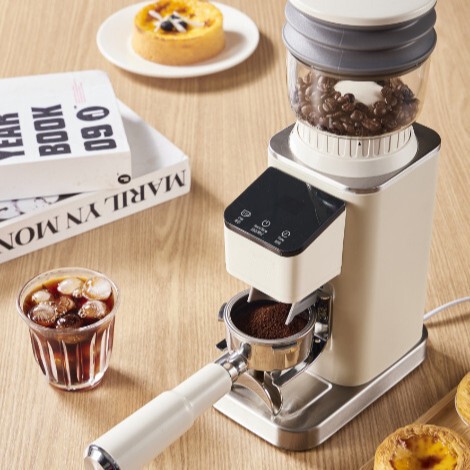 Coffee Grinder Automatic Coffee Bean Grinding Espresso Grinder Burrcoffeegr Creative Style Semi-Automatic
