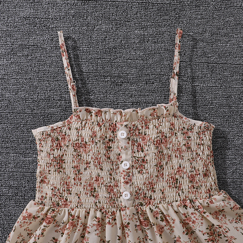 Mädchen Blumenkleid Mit Langarmjacke Set Für Kinder_voghion.com