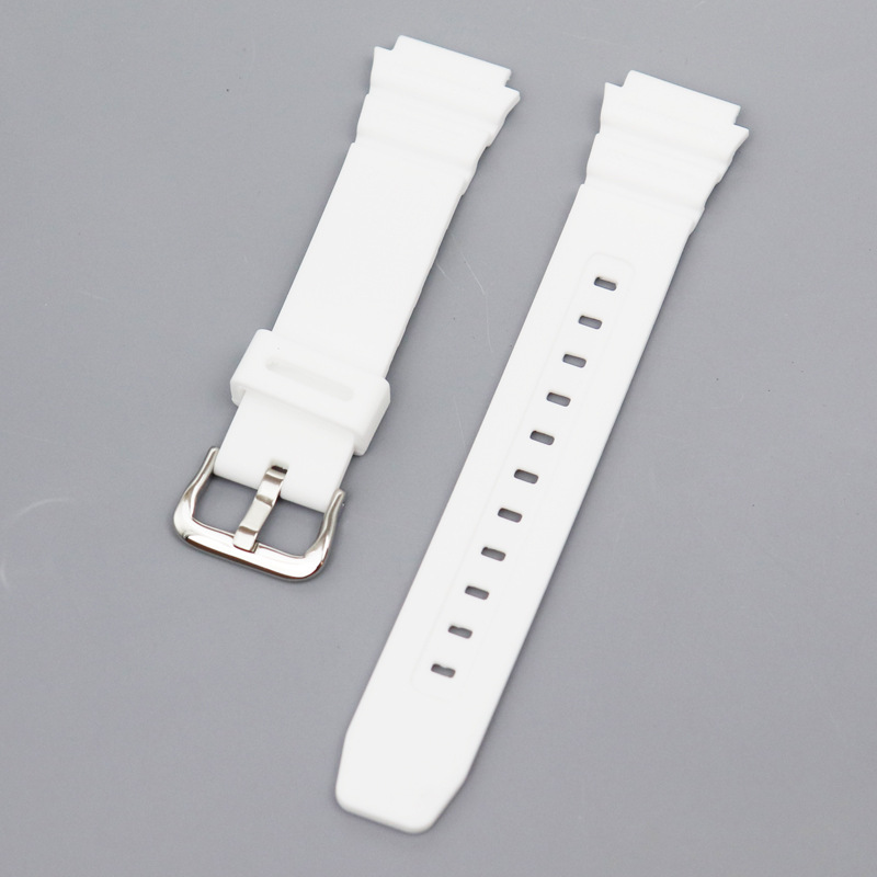 Adaptación Casio correa de reloj AE - 1200 SGW400 F - 108 W - 218 correa de silicona de bloque pequeño 18mm