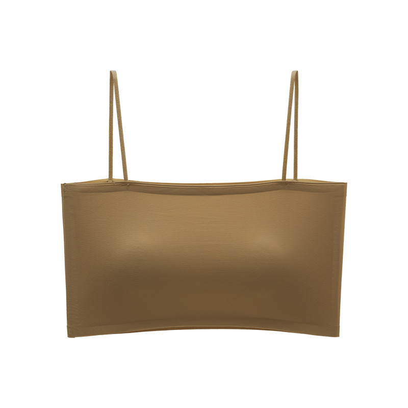 짧은 다크 브라운