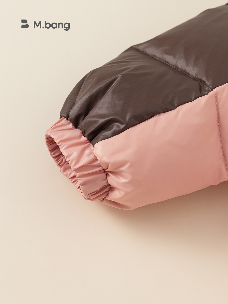 Babycity niños abajo de la chaqueta de pato blanco abajo niñas color a juego casual con capucha chaqueta DuPont tres-prueba DY23237