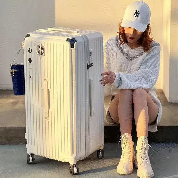 ins跨境代发50寸大容量行李箱高颜值超大容量旅行箱静音万向轮女