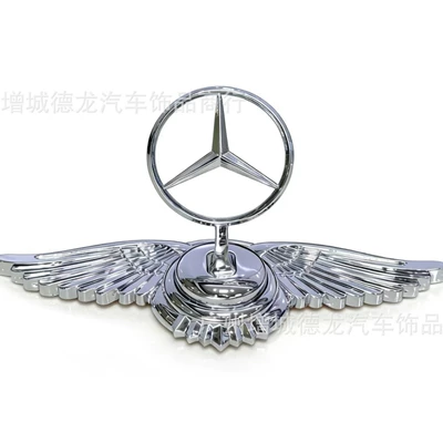 Mercedes-Benz Car Emblem on the Hood C200 E300 E260 S450 S350 Hood Emblem