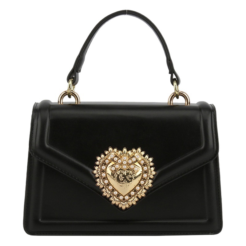 Bags New Fashion Women's Bag Women's High-end Chain Crossbody Bag Love European and American Retro Style Small Square Bag