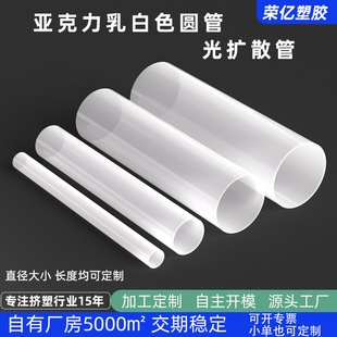 奶白色聚碳酸酯灯管 乳白色PC光扩散管 塑料磨砂圆形灯饰灯具管-阿里巴巴