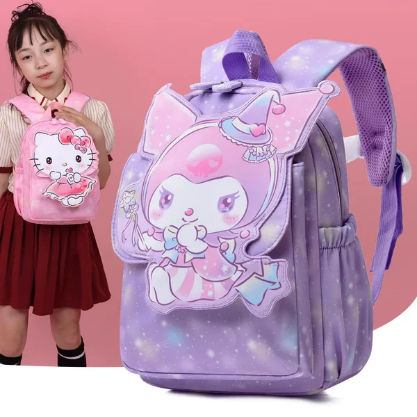 New Kindergarten Schoolbag Girl Cute Princess Backpack Cartoon Fashion Trend Outdoor Children's Backpack Cross Border