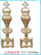 304不锈钢欧式罗马柱装饰配件门柱门头花宝剑塔山字台灯花长灯笼