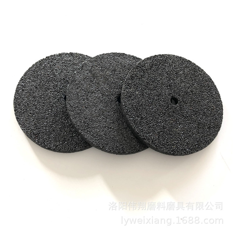 伟翔磨具80x6x6mm小孔径打磨片 棕刚玉材质单网铸件用磨片