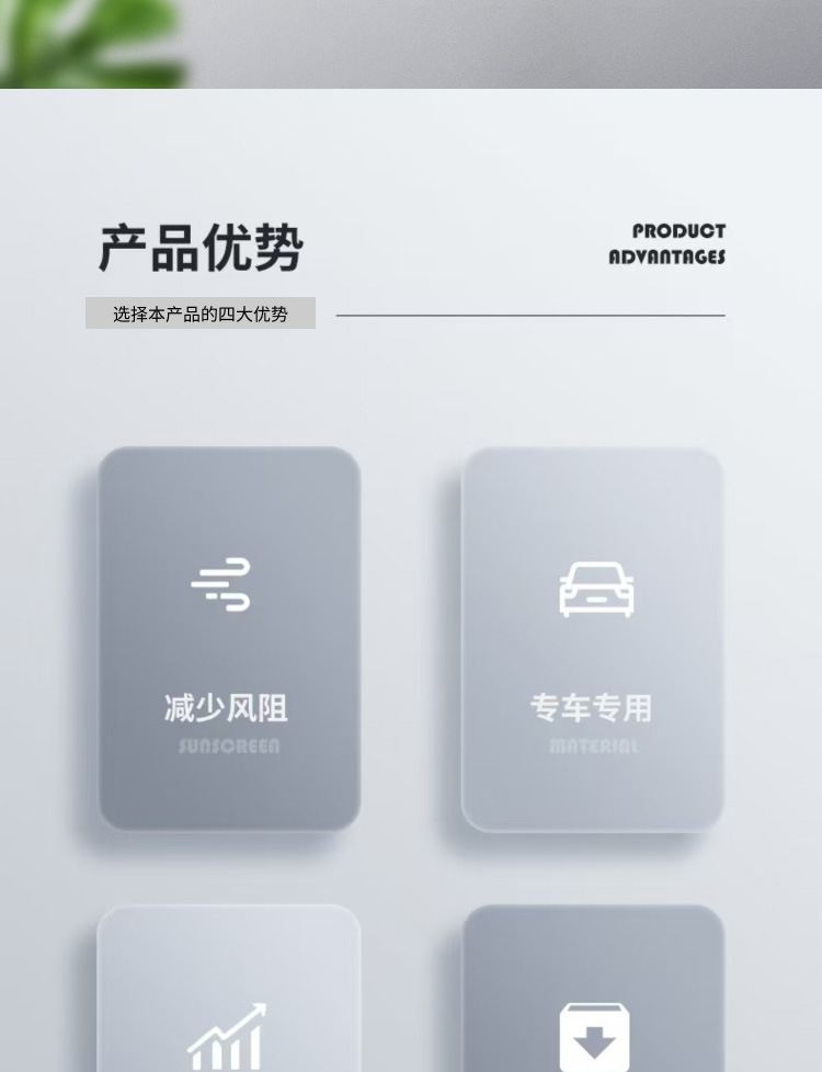 Suitable for the seven-seater Great Wall H10 Defender model, sports rear spoiler modification, tailgate top wing, fixed wind wing, no-drill installation accessories