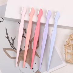 Handle Straight Razor Shaving Tool, Beauty Grooming Tool for Women, Eyebrow Shaver, Prevents Scrapes, Beginner-Safe Set, Made by Original Manufacturer, Popular