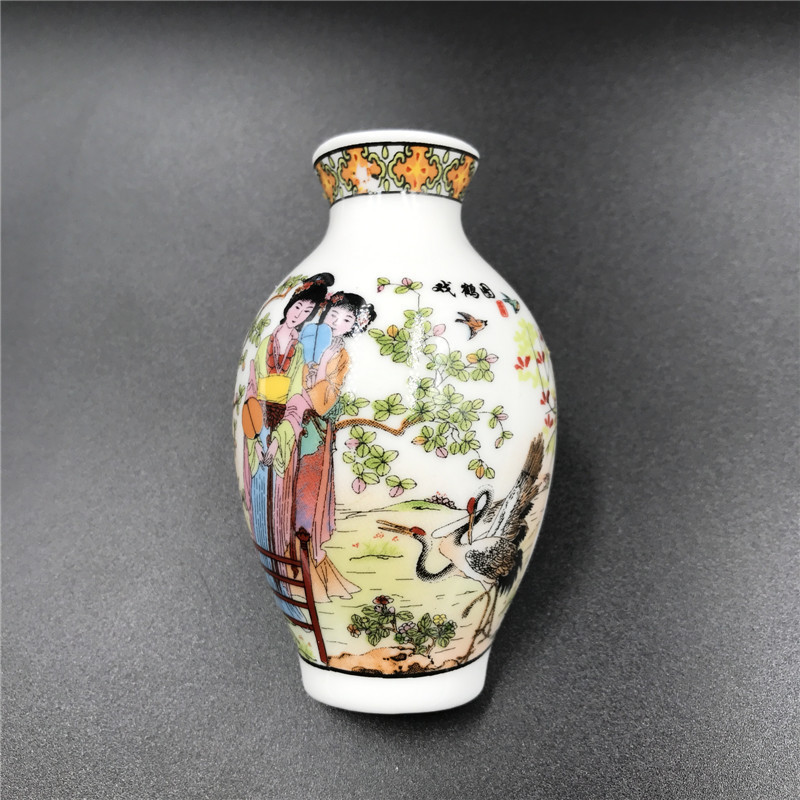 中国風陶磁器青花磁器花瓶冷蔵庫に記念品を貼った家庭装飾品ビジネスは老外ギフト磁石大を送る|undefined