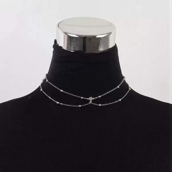 Pure desire silver necklace