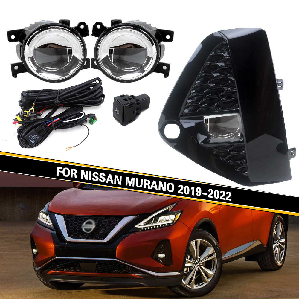 Aplicable a Nissan 19 / 20 / 21 / 22 nuevo Murano delantero LED conjunto de lámpara de niebla diurna luz de barra delantera