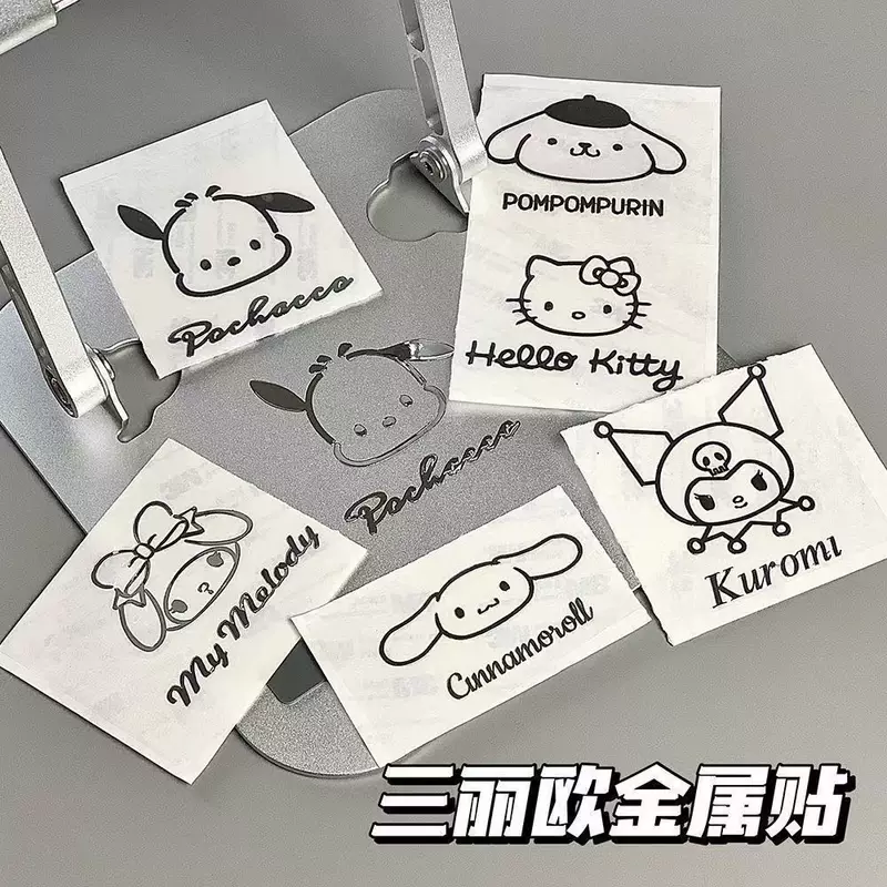 Cartoon metal cute sticker, waterproof decorations, folder