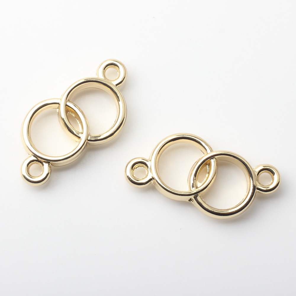 10 Pcs/package Simple Style Circle Zinc Alloy Plating Jewelry Accessories display picture 6