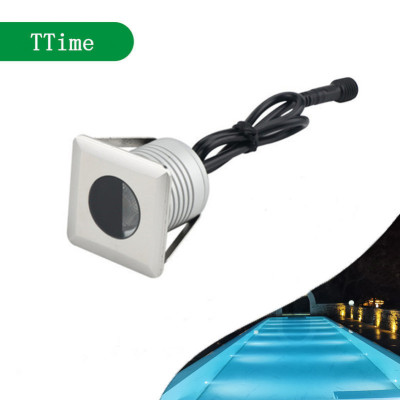 Manufactor Direct selling square Underwater lights ip68 Pressure Stainless steel square Buried lights Corey light source Warranty Three years