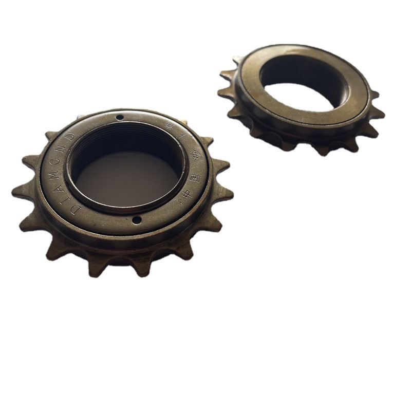 Diamante 16 dientes volante sola velocidad bicicleta montaña volante carretera bicicleta volante engranaje Accesorios