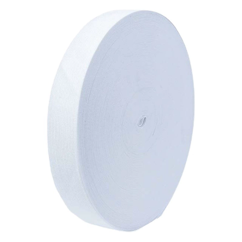 Черно-белая эластичная тесьма из полиэстера для одежды и нижнего белья, декоративные аксессуары, оптовая продажа от производителя