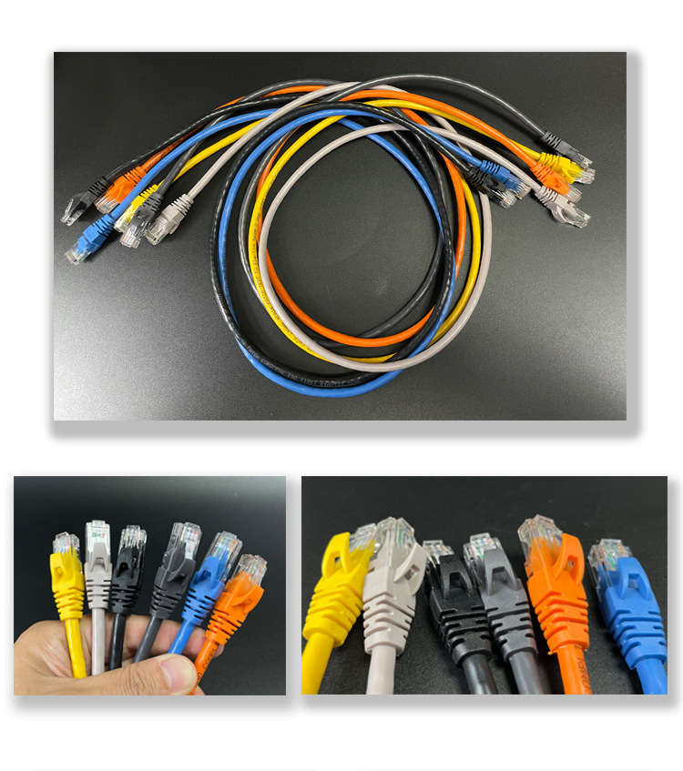 现货厂家直销CAT6A超六类跳线纯铜网络线成品网线宽带线RJ45-阿里巴巴