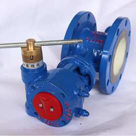 SFD343H-16C磁控锁防盗蝶阀带锁磁性蝶阀图片