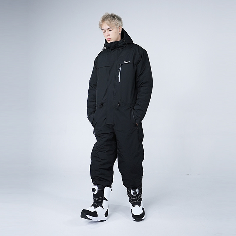 滑雪服防寒男女连身户外套装防水防风加厚保暖一体骑行钓鱼服装冬|undefined