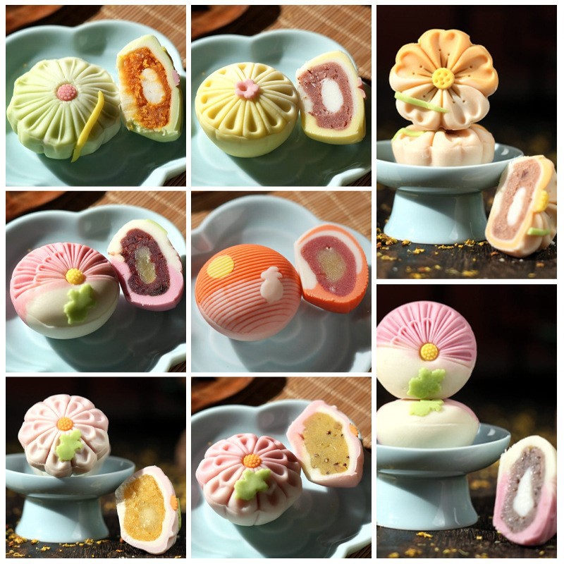 手工果子茶点心菓子喜饼宝宝诞生订婚结婚摆台中式传统糕点伴手礼